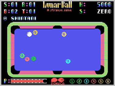 Lunar Ball - Screenshot - Gameplay (World) - 256x192