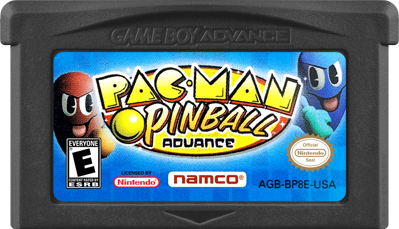 Pac-Man Pinball Advance - Cart - Front (North America) - 1000x574