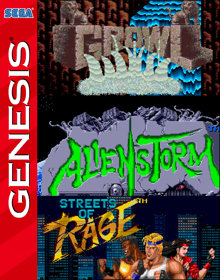 Sega Beat 'em Up Collection - Fanart - Box - Front (World) - 798x1016