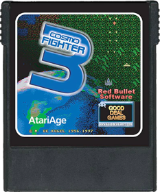 Cosmo Fighter 3 - Cart - Front (World) - 396x476