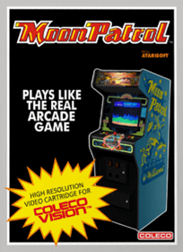 Moon Patrol (Collectorvision Games) - Box - Front (North America) - 498x684