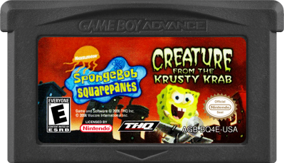 SpongeBob SquarePants: Creature from the Krusty Krab - Cart - Front (North America) - 1000x574