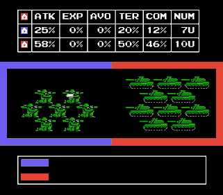 Daisenryaku - Screenshot - Gameplay (World) - 256x224