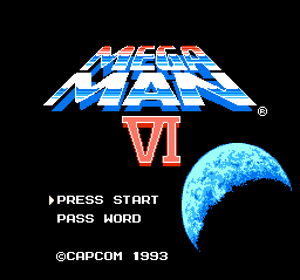 Mega Man 6 - Screenshot - Game Title (World) - 256x239