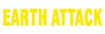 Earth Attack - Clear Logo (Japan) - 2200x715
