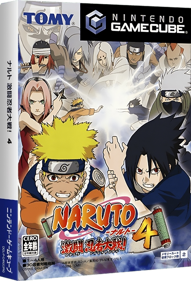 Naruto: Gekitou Ninja Taisen! 4 - Box - 3D (Japan) - 500x735