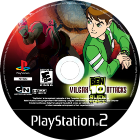 Ben 10: Alien Force: Vilgax Attacks - Disc (South America) - 1500x1500