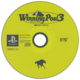 Winning Post 3 - Disc (Japan) - 600x600