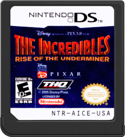 The Incredibles: Rise of the Underminer - Cart - Front (North America) - 517x564