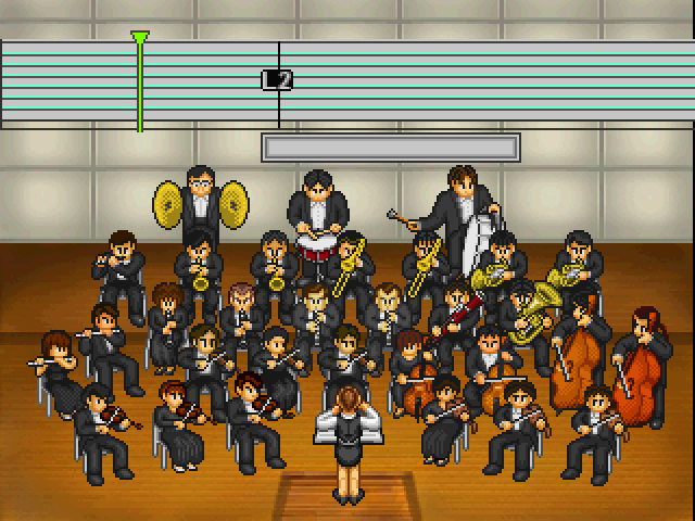 Illustration of Le Concert: FF: Fortissimo