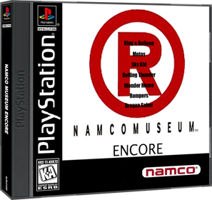 Namco Museum Encore - Box - 3D (North America) - 1409x1330