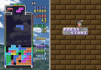 Tetris Plus - Screenshot - Gameplay (World) - 320x224