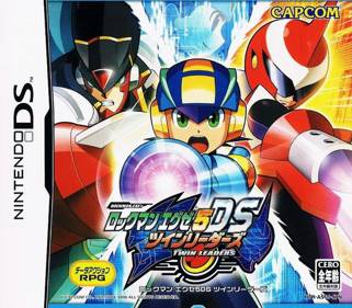 Mega Man Battle Network 5: Double Team DS - Box - Front (Japan) - 640x560