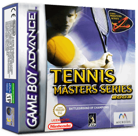Tennis Masters Series 2003 - Box - 3D (Europe) - 1016x998