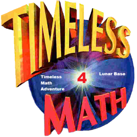 Timeless Math Adventure 4: Lunar Base - Clear Logo (North America) - 600x600