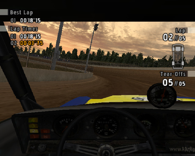 Illustration of Saturday Night Speedway