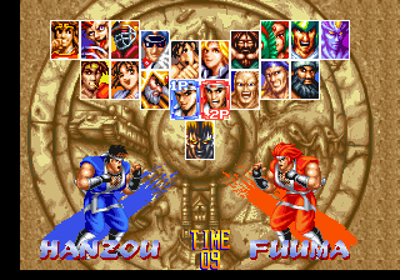 World Heroes Perfect - Screenshot - Game Select (Japan) - 320x224