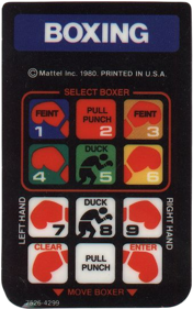 Boxing - Arcade - Controls Information (North America) - 338x539