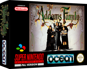The Addams Family - Box - 3D (Europe) - 472x376