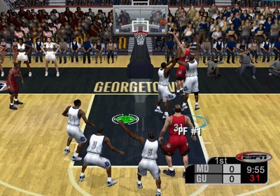 ESPN College Hoops 2K5 - Screenshot - Gameplay (North America) - 640x448
