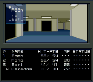 Shin Megami Tensei - Screenshot - Gameplay (World) - 256x224