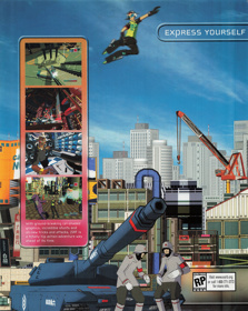 JSRF: Jet Set Radio Future - Advertisement Flyer - Front (United States) - 1753x2200