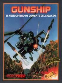 Gunship: The Helicopter Simulation - Box - Front (Spain) - 522x700