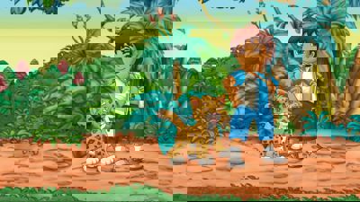 Go, Diego, Go! Great Dinosaur Rescue - Fanart - Background (World) - 1920x1080
