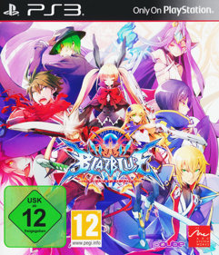 BlazBlue: Central Fiction - Box - Front (Germany) - 600x699