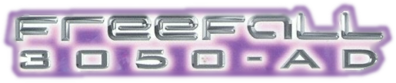 Freefall 3050 A.D. - Clear Logo (North America) - 515x108