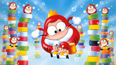 Peke to Poko no Daruman Busters - Fanart - Background (World) - 1920x1080