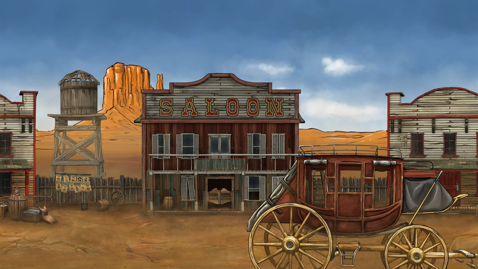 Illustration of Wild West Rampage
