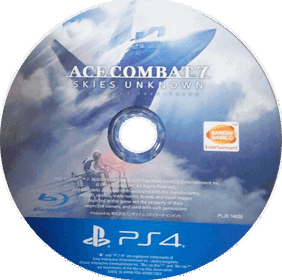 Ace Combat 7: Skies Unknown - Disc (Japan) - 749x745