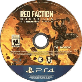 Red Faction: Guerrilla Re-Mars-tered - Disc (North America) - 610x609