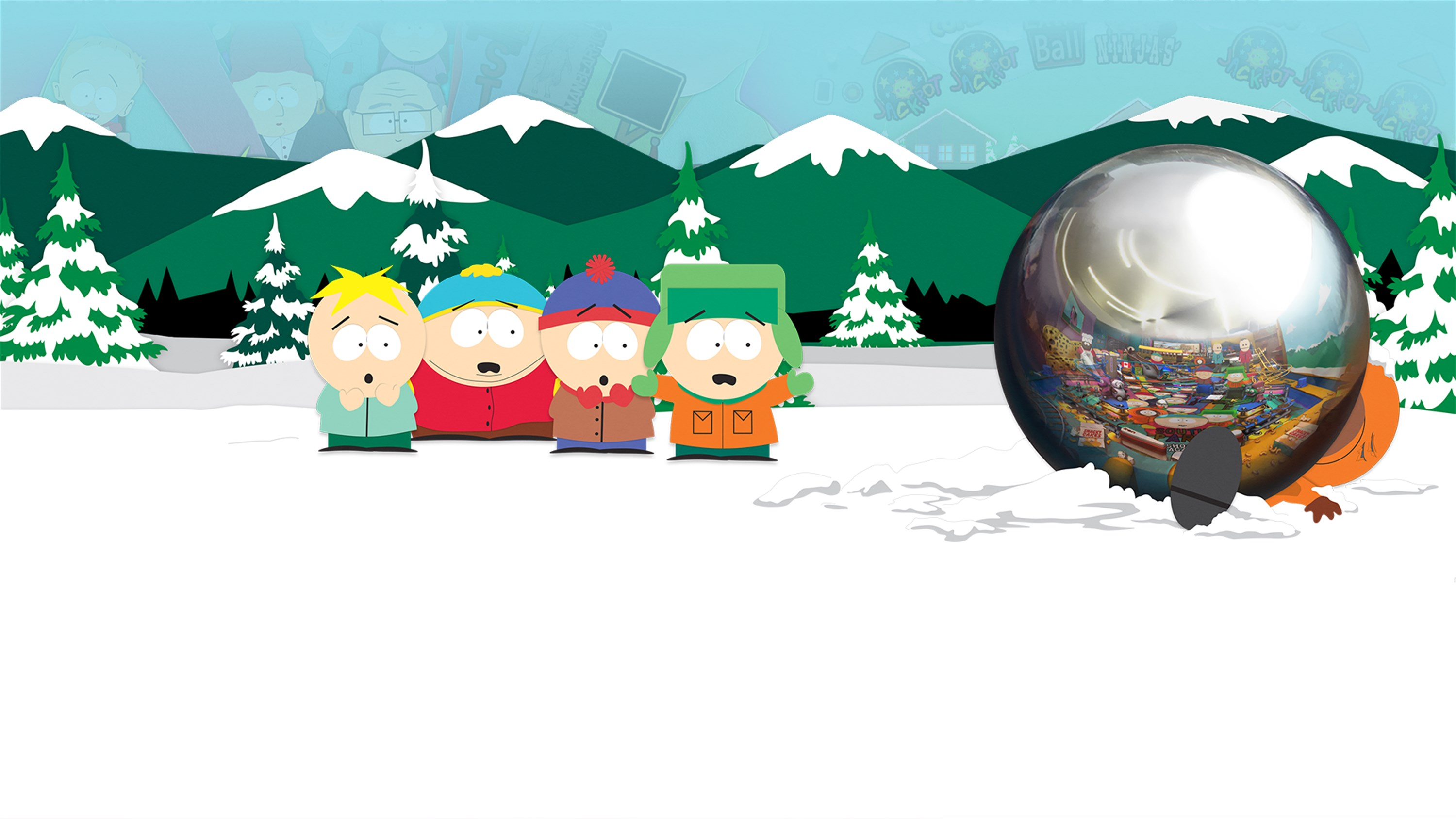 Illustration of South Park: Super Sweet Pinball