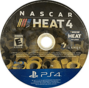 NASCAR Heat 4 - Disc (North America) - 939x922