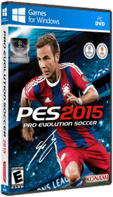 PES 2015: Pro Evolution Soccer - Box - 3D (North America) - 459x800