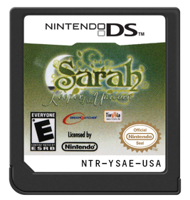 Sarah: Keeper of the Unicorn - Cart - Front (North America) - 571x600