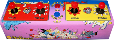 Splat! - Arcade - Control Panel (United States) - 2415x845