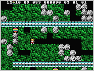 Boulder Dash - Screenshot - Gameplay (North America) - 256x192