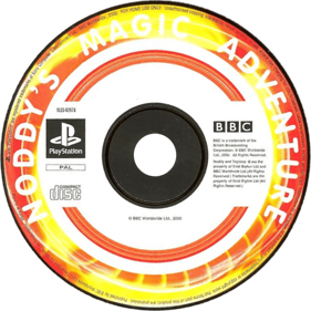 Noddy's Magic Adventure - Disc (Europe) - 700x700
