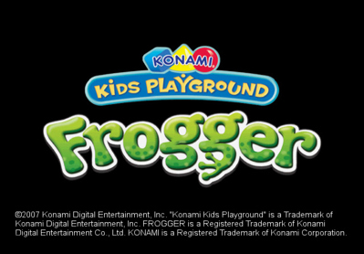 Konami Kids Playground: Frogger: Hop, Skip & Jumpin' Fun - Screenshot - Game Title (North America) - 640x446