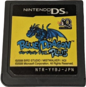 Blue Dragon Plus - Cart - Front (Japan) - 285x288