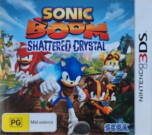 Sonic Boom: Shattered Crystal - Box - Front (Australia) - 857x763