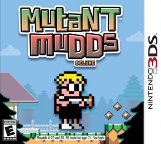 Mutant Mudds - Box - Front (North America) - 651x582