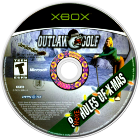 Outlaw Golf: 9 More Holes of X-Mas - Disc (North America) - 800x800
