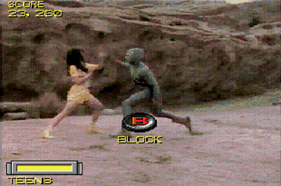 Mighty Morphin Power Rangers - Screenshot - Gameplay (World) - 620x410
