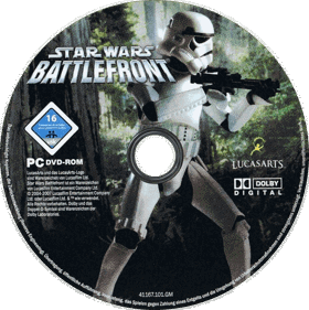 Star Wars Battlefront (Classic, 2004) - Disc (Germany) - 781x783