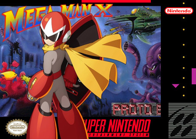 Mega Man X1: Proto Edition - Box - Front (North America) - 512x364