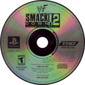 WWF Smackdown! 2: Know Your Role - Disc (North America) - 800x800